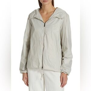 Fabiana Filippi Windbreaker Jacket size 40/us size 4